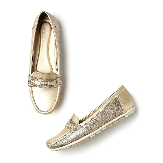 Marc Loire Women Soft Comfortable Flat Loafers for Casual & Office Wear